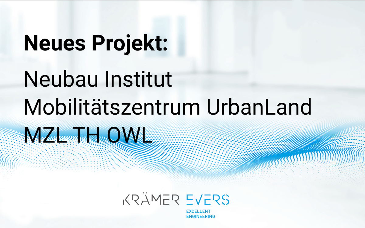 Neubau Institut Mobilitätszentrum UrbanLand MZL TH OWL Krämer Evers Neubau Institut Mobilitätszentrum UrbanLand MZL TH OWL Krämer Evers